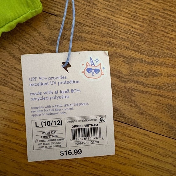 NWT More Than Magic Girl’s  Swimsuit Size Large - Picture 2 of 3